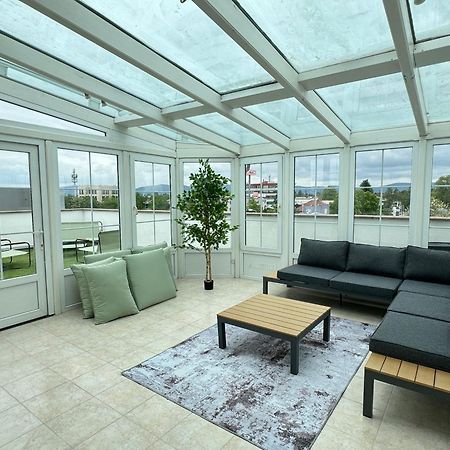 220 Qm Penthouse Wohnung Mit Fahrstuhl - Ohne Spa MHG Eksteriør bilde