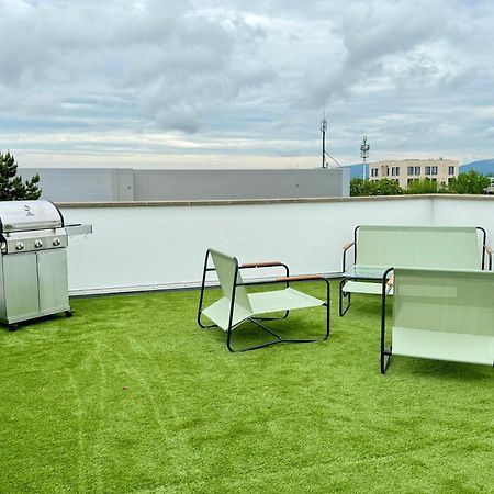 220 Qm Penthouse Wohnung Mit Fahrstuhl - Ohne Spa MHG Eksteriør bilde