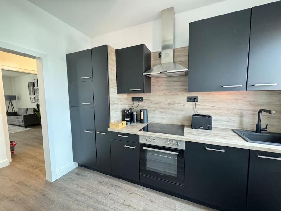 220 Qm Penthouse Wohnung Mit Fahrstuhl - Ohne Spa MHG Eksteriør bilde